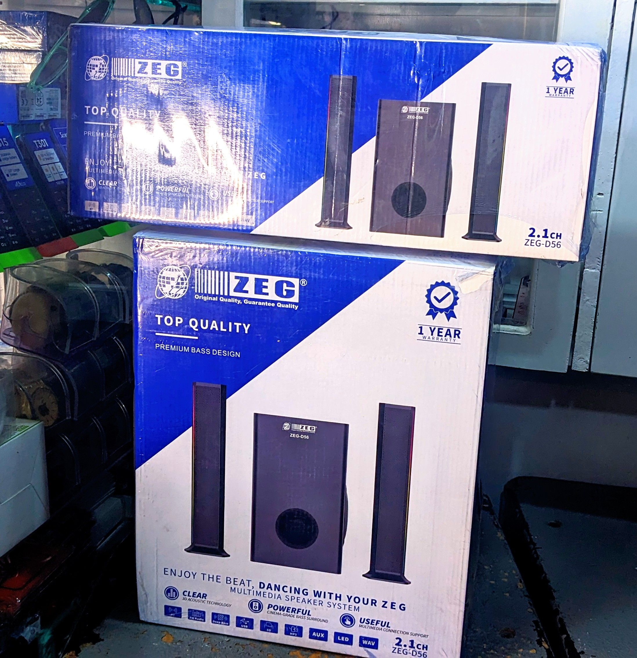 ZEG-D56 MULTIMEDIA SPEAKERS